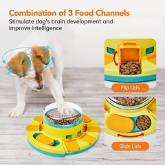 Potaroma dog puzzle toy slow-feeder design encourages measured eating