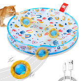 Potaroma interactive cat toy fast ball—engaging indoor exercise and curiosity
