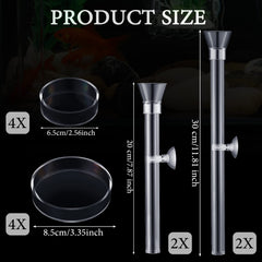 Potchen shrimp feeder tube 30cm offers longer distance feeding and safer reach.