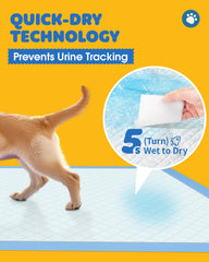 Powools XL 34x28 puppy pad offers ample coverage for large dogs