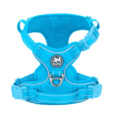 PoyPet No Pull Harness front D-ring for training and controlled walking