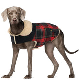 Preferhouse winter coat dog warm fleece interior keeps small dogs snug on cold walks.
