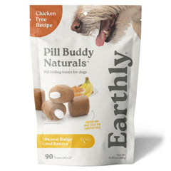 Presidio Pill Buddy banana-soft-treat closeup demonstrates easy pill concealment for dogs