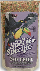 Pretty Bird International Softbill Select 3lb bag for easy daily feeding.