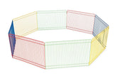 PH Prevue Hendryx playpen with 9 panels for versatile small-pet containment