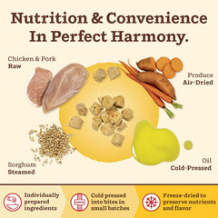 Primal Kibble in the Raw puppy-recipe bowl highlights supporting growing pups with real, wholesome ingredients.
