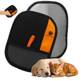 PRIMELUMIN Pet Hair Removal Glove electrostatic fabric attracts fur from fabrics for quick cleaning
