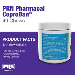 PRN CoproBan soft chews in roast beef flavor for deterrence