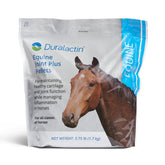 PRN Pharmacal Duralactin Equine Joint Plus Pellets bottle closeup, supporting joint comfort