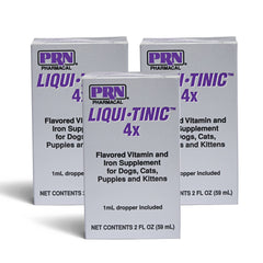 PRN Liqui-Tinic bottle with liver flavor supports pet nutrition