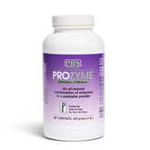 PRN ProZyme bottle label highlighting plant-origin enzymes for pet digestion support.