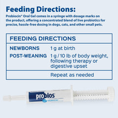 Probios Probiocin Oral Gel multi-strain graphic for gut balance