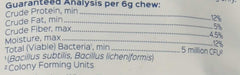 Probios probiotic horse treats close-up highlighting apple flavor