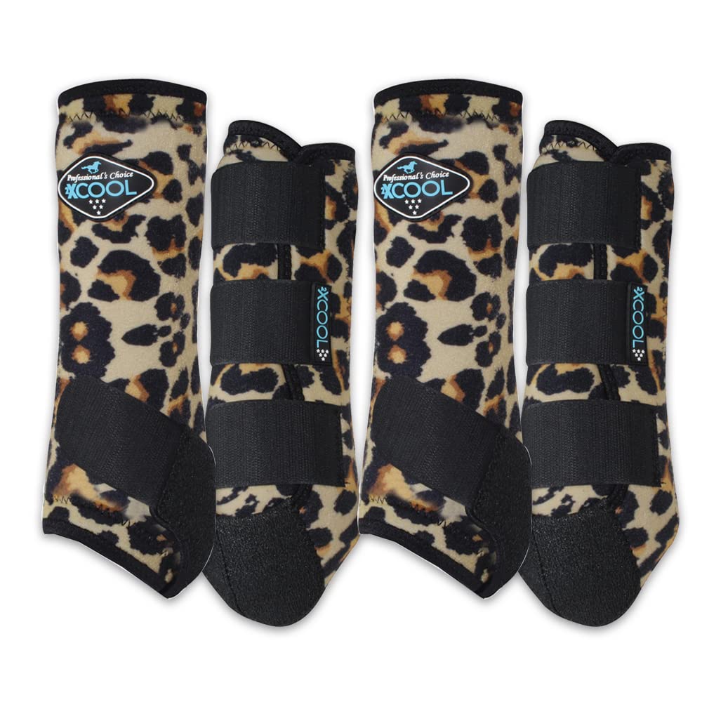 Professional's Choice 2XCool boot front view highlights lightweight breathable cooling for active horses.
