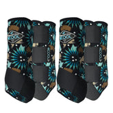 Professional's Choice 2XCOOL boots front view showing cooling, breathable protection for active horses.