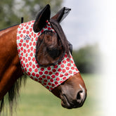 Professional's Choice Comfort-Fit Fly Mask with mesh around eyes for clear vision and pest protection.
