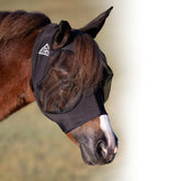 Professional's Choice Comfort-Fit Fly Mask mesh around eyes and ears supports clear vision.