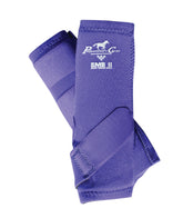 Professional's Choice SMBII purple boots front view showing durable leg protection
