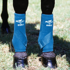 Professional's Choice SMBII royal blue close-up strap showing durable materials.