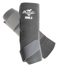 Professional's Choice SMBII boot side view showing durable leg protection for performance horses.