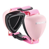 PROHEAR Ungrade GEL pads close-up for cushioned comfort on pink dog earmuffs.