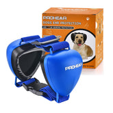 PROHEAR Ungrade GEL Pads earmuffs blue offer comfortable fit for dogs in noisy environments.