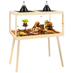 PROLEE bearded dragon tank leg stand provides sturdy support for elevated habitats.