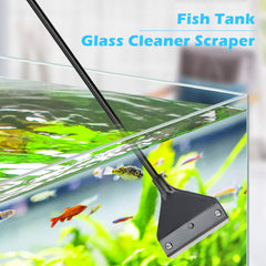 Pronetcus algae scraper shows replaceable blades for easy maintenance.