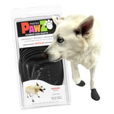 Protex PawZ medium dog boot on paw offering secure fit and protection.
