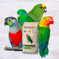 Psittacus Minor ingredients highlight feature natural flavors and high-quality components.