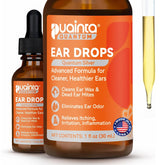 PUAINTA dog ear cleaner bottle showing easy application and gentle cleansing