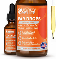 PUAINTA dog ear cleaner bottle showing easy application and gentle cleansing