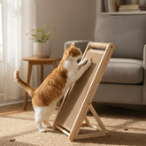 Pudigloy 22inch cat scratching ramp with natural sisal for satisfying scratch urge.