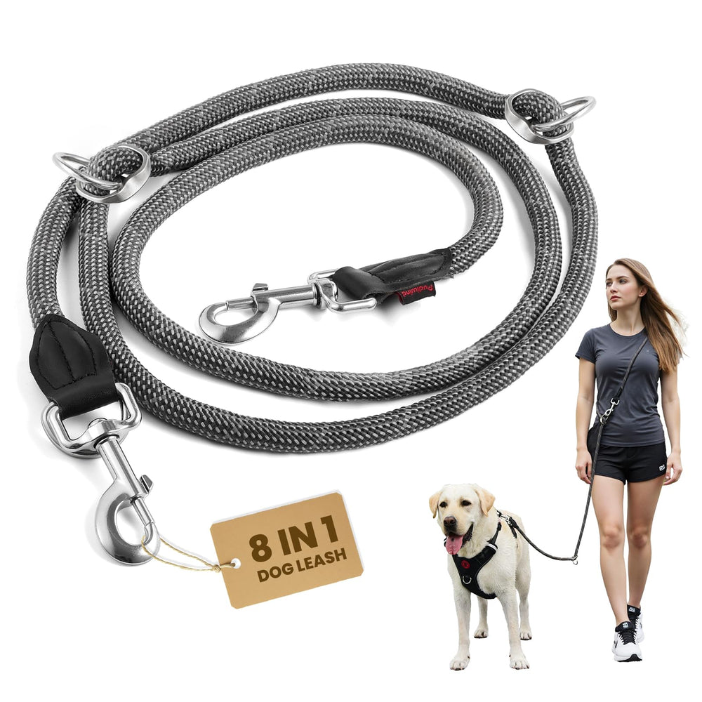 Pudiwind 8in-1 multifunctional leash assembly shown for versatile daily use
