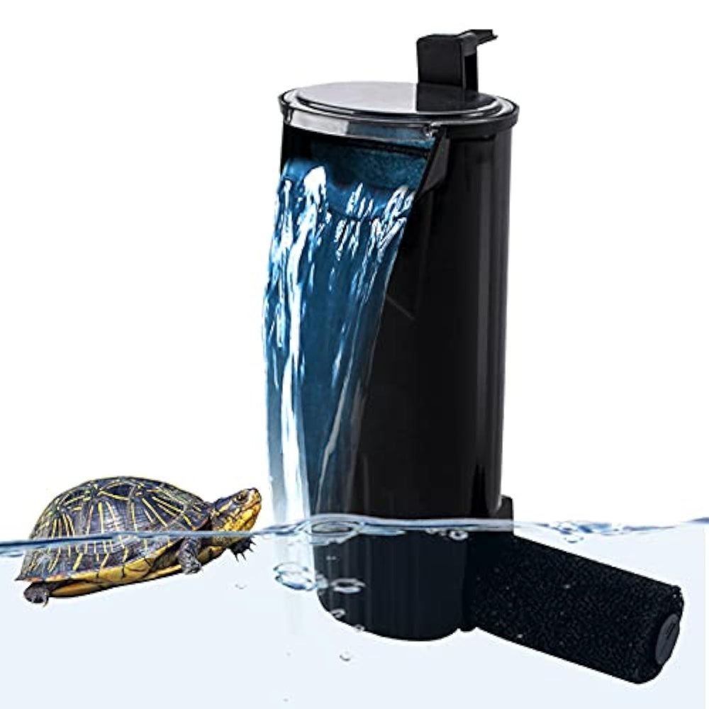 PULACO Aquarium Internal Filter with waterfall design for enhanced aeration in small tanks.