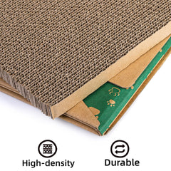Pumtus cat houses scratching pads provide paw exercise and stress outlet