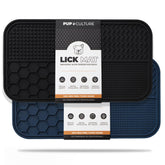 Pup Culture lick mat 2-pack shown for slow feeding and longer meals.