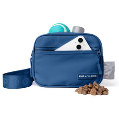 Pup Culture treat pouch with removable bag for easy cleaning during walks