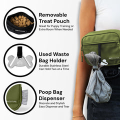 Pup Culture washable treat bag helps prevent odor in everyday bag