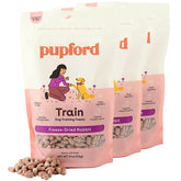 Pupford Freeze Dried Training Treats rabbit close-up showing bite-sized rewards for training.