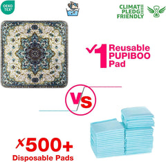 PUPIBOO reusable pad ideal for dogs and cats in multi-pet homes.