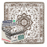PUPIBOO washable pee pad with waterproof backing protects floors during housebreaking.