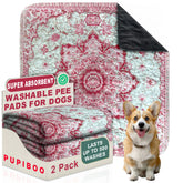 PUPIBOO washable pee pad with waterproof coating provides leak-free floor protection.
