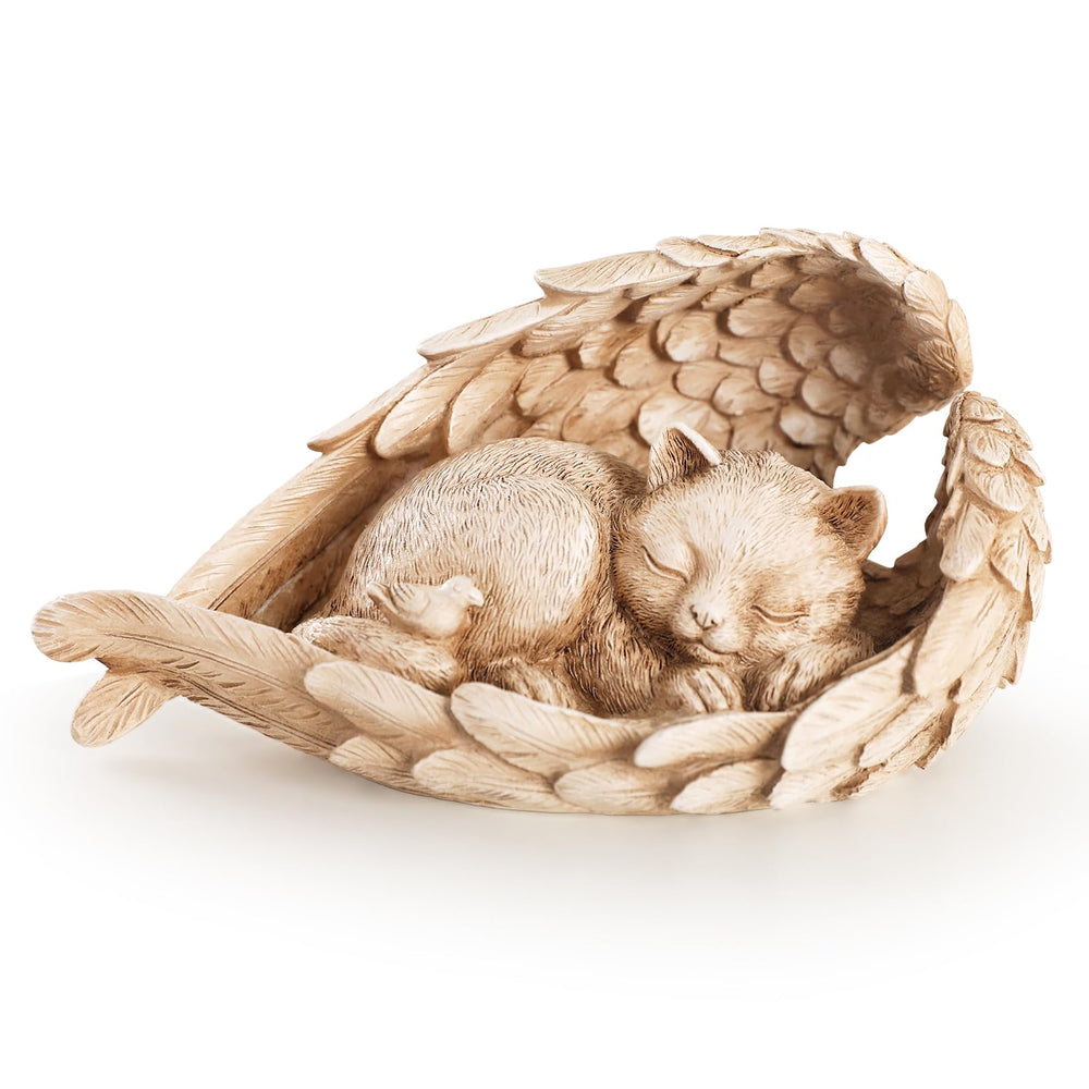 PUPIHOM cat memorial stone outdoor display for a lasting garden tribute