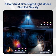 PUPKIDS dual-dog training system with remote—train two dogs simultaneously.