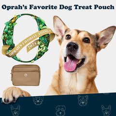 Puppington built-in poop bag dispenser keeps walks tidy and convenient.