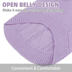 PUPTECK sweater back view highlights durable knit for lasting wear during chilly outings