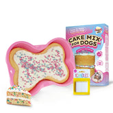 Puppy Cake Mix dog birthday cake kit package ready for celebrations.