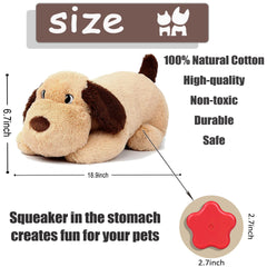 PUPPY KNOW heartbeat toy in crate scene supports crate training and reduces stress