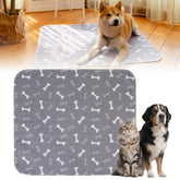 Puppy Pee Pads four-layer absorbent system keeps floors dry during training